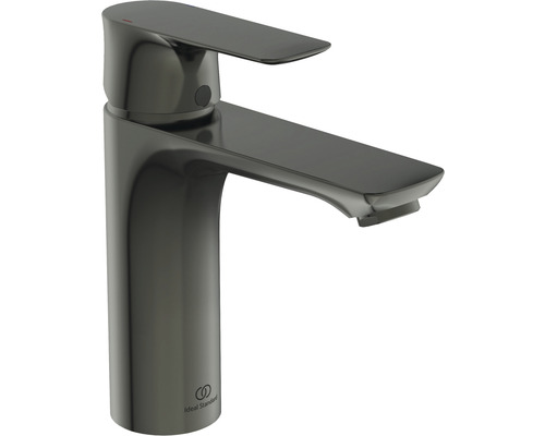 Waschtischarmatur für Aufsatzwaschbecken Ideal Standard Connect Air magnetic grey glänzend gebürstet A7055A5