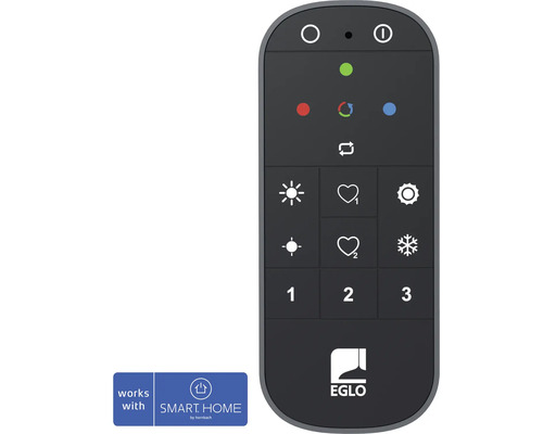 Télécommande Eglo CCT ZIGBEE-RGB compatible Smart Home gris