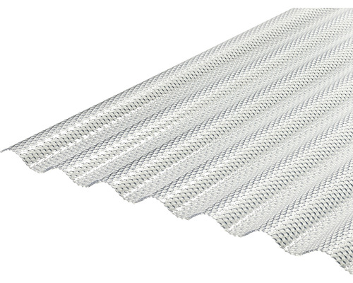PVC Wellplatte PRISMA Sinus 76/18 klar 4500 x 900 x 2,5 mm