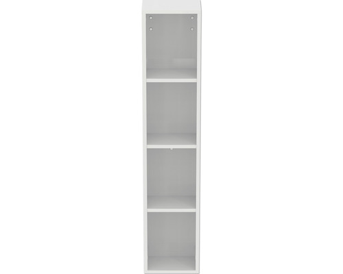 Armoire haute étroite avec quatre compartiments