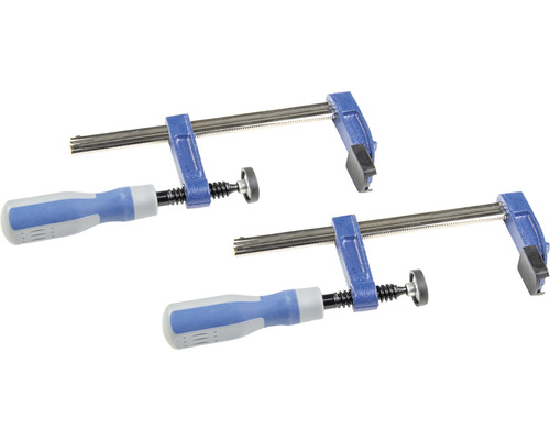 Deux serre-joints à vis