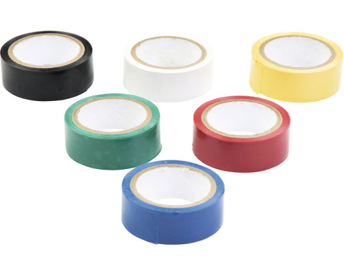 Lot de rubans isolants multicolores
