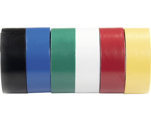 Ensemble de rubans isolants multicolores
