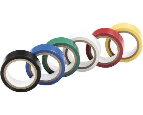 Ensemble de rubans isolants multicolores