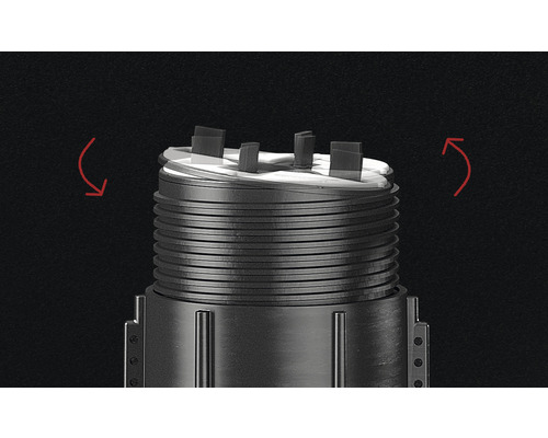 Vue détaillée d''un mécanisme rotatif avec lamelles
