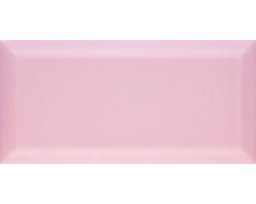 Carreau en céramique rose au format paysage