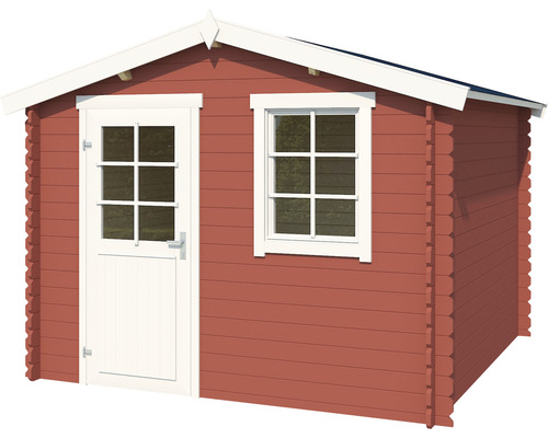 Abri de jardin en bois avec porte et fenêtre