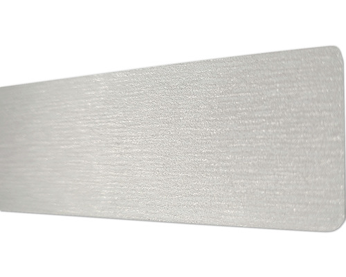 Chant ABS K522 PE aluminium Flash 2x23 mm rouleau = 75 m (au mètre, pas de marchandise commerciale)