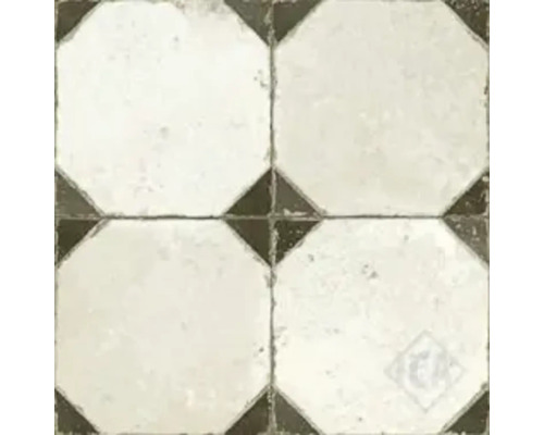 Muster aus quadratischen Bodenfliesen