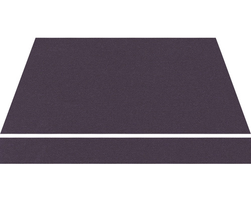 Trapezförmige Plane mit Stoffstruktur