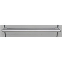 SOLUNA Kassettenmarkise Exclusiv 5x3 Stoff Dessin 320234 Gestell E6EV1 silber eloxiert Antrieb links inkl. Motor und Wandschalter