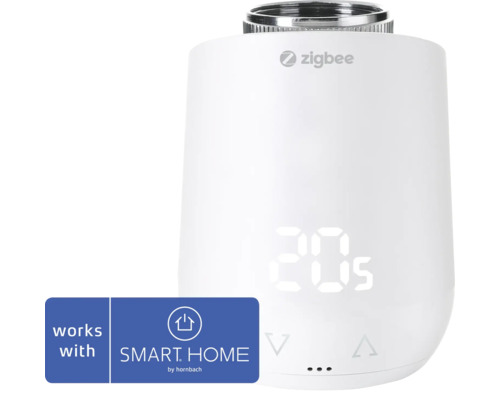 Zigbee Heizkörperthermostat mit Smart Home by Hornbach Siegel