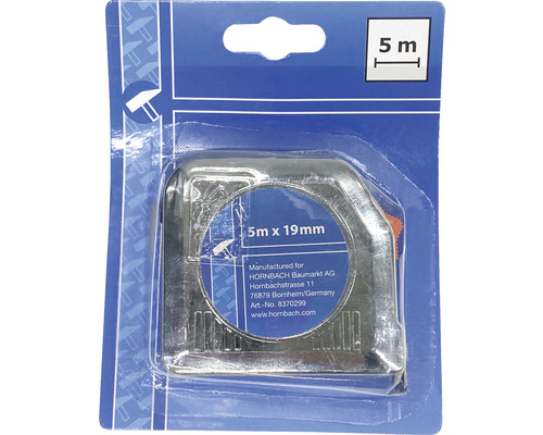 Bandmass, 5 Meter x 19 Millimeter, verpackt