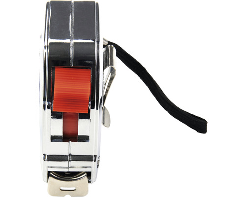 Zollstock mit schwarzer Handschlaufe und Gürtelclip