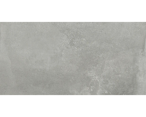 Carrelage mur et sol en grès cérame fin Laurent concrete mat 29.8x60 cm