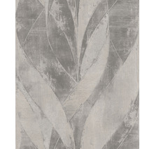 Papier peint intissé 520040 Concrete feuilles gris