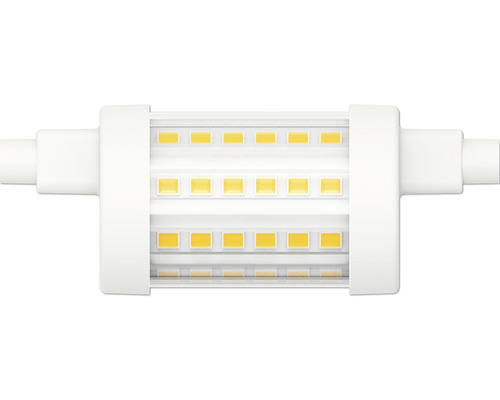 Ampoule LED FLAIR à intensité lumineuse variable R7s/8,5W(75W) transparente 1055 lm 2700 K blanc chaud 78 mm