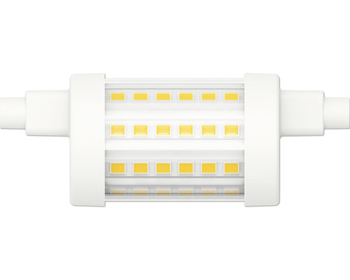 Ampoule LED FLAIR à intensité lumineuse variable R7s/8,5W(75W) transparente 1055 lm 2700 K blanc chaud 78 mm Lampe LED avec culot à broches