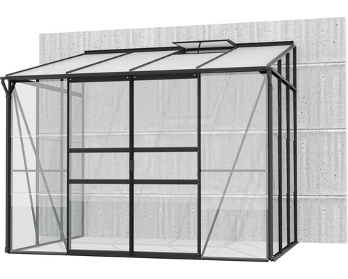 Serre murale avec fenêtre