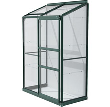 Gewächshaus mit Aluminiumrahmen und Polycarbonatplatten