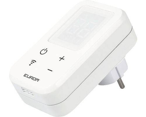 Thermostat de radiateur Eurom avec affichage numérique et boutons de commande