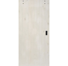 Holztür mit Griff