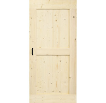 Holztür mit Griff