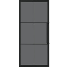 Porte intérieure avec insert en verre et poignée