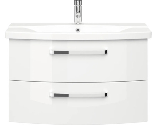 Lavabo Pelipal xpressline 4010 84 cm blanc 2 pièces 4010.0800009