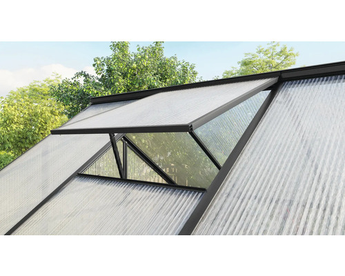Dachfenster Vitavia Triton ohne Verglasung 61,5 x 66,7 cm schwarz