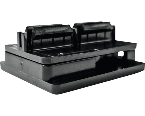 Fixation H-CLICK avec vis autoperceuse 3,9x16 mm Connecteur de rail en plastique