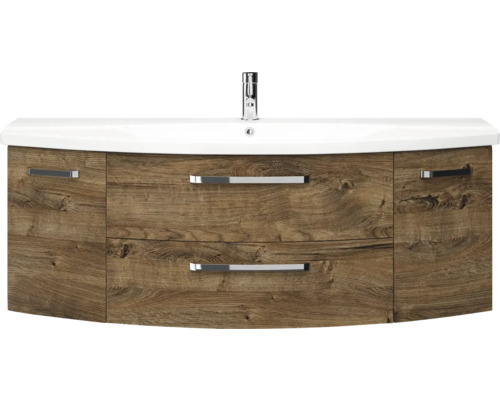 Lavabo Pelipal xpressline 4010 144 cm chêne Ribbeck 2 pièces 4010.1400069