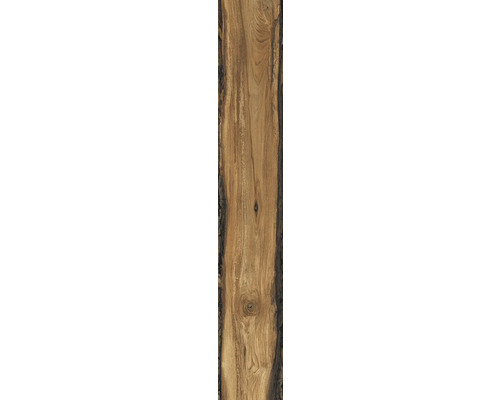 Keramik Wand- und Bodenfliese Sherwood mahogany 24x150 cm Holzfliese in Holzoptik