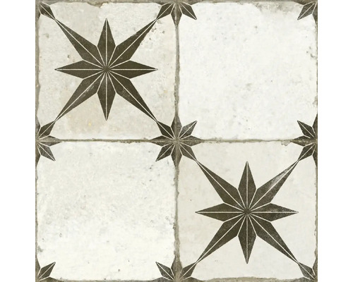 Fliesenmuster mit Sternmotiv