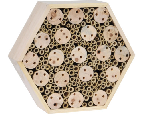 Insektenhotel Vieleck 30x9x26cm Insektenhotel Vieleck 30x9x26cm