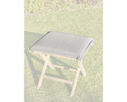 Polster für Sessel/Hocker 50 x 45 cm Polyester sand