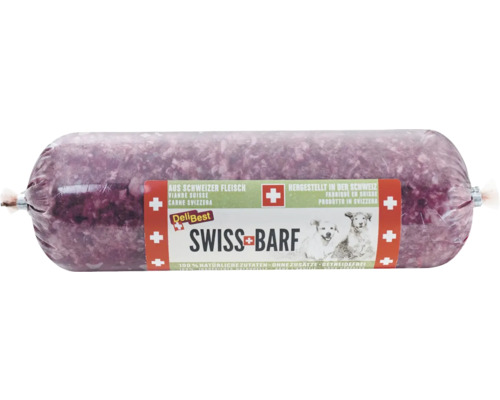 DeliBest SWISS BARF Rindfleisch Wurst 500 g