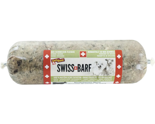 DeliBest SWISS BARF Pansen Wurst 500 g DeliBest Swiss Barf Rinderpansen Wurst für Hunde