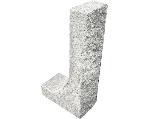 L-Stein Winkelstein iMount Passion granit 16 x 8 x 60 cm Fusstiefe = 30 cm