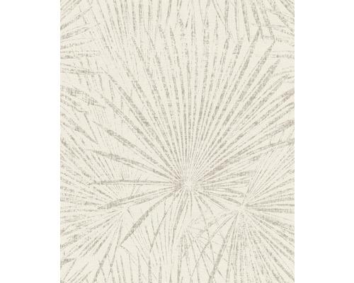 Papier peint intissé 555721 Lirico feuilles blanc