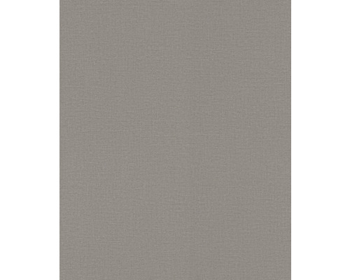 Papier peint intissé 555875 Lirico uni gris Gros plan d''un papier peint textile gris avec une fine structure de tissage