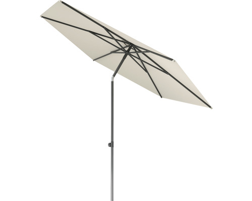 Parasol rectangulaire déporté avec support