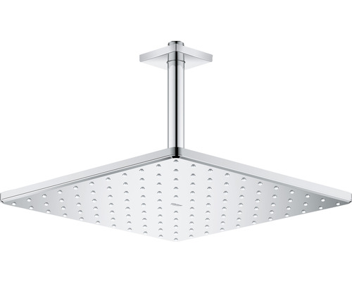 Pomme de douche de tête carrée pour montage au plafond