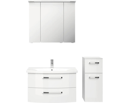 Set de meubles de salle de bains Pelipal xpressline 4010 114 cm blanc 4 pièces 4010.0807111093