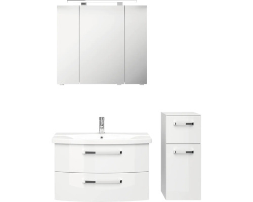 Set de meubles de salle de bains Pelipal xpressline 4010 114 cm blanc 4 pièces 4010.0807112093