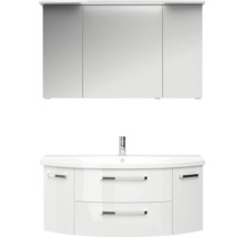 Waschbeckenunterschrank mit Spiegelschrank für das Badezimmer