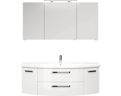 Set de meubles de salle de bains Pelipal xpressline 4010 144 cm blanc 3 pièces 4010.1407109