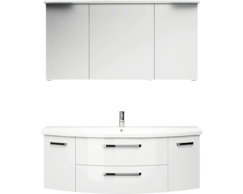 Set de meubles de salle de bains Pelipal xpressline 4010 144 cm blanc 3 pièces 4010.1407209