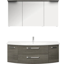 Waschtisch mit Unterschrank und Spiegelschrank für das Badezimmer