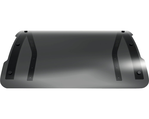 Pare-brise pour tondeuse autoportée, transparent